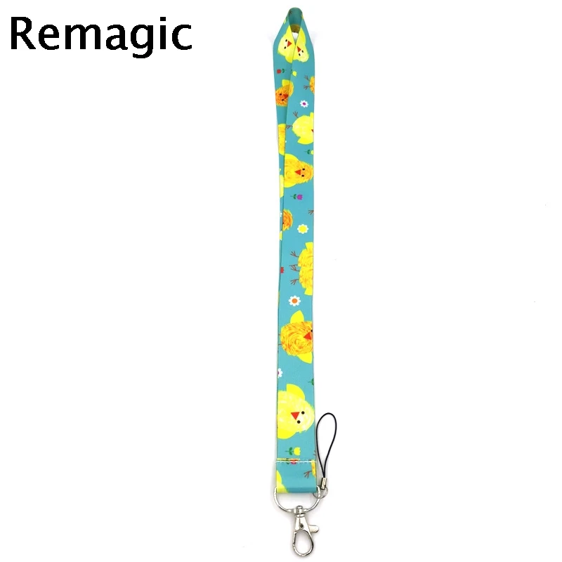 20 шт. шнурок для ключей с желтым куриным утком забавный держатель телефона
