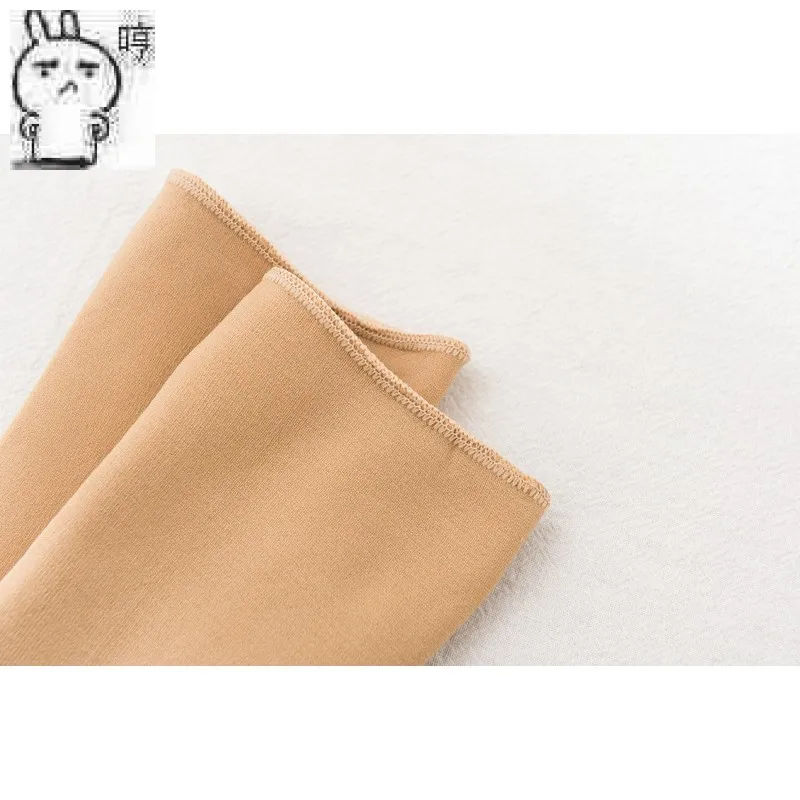 Зимние женские утепленные шерстяные кашемировые носки бархатные сапоги