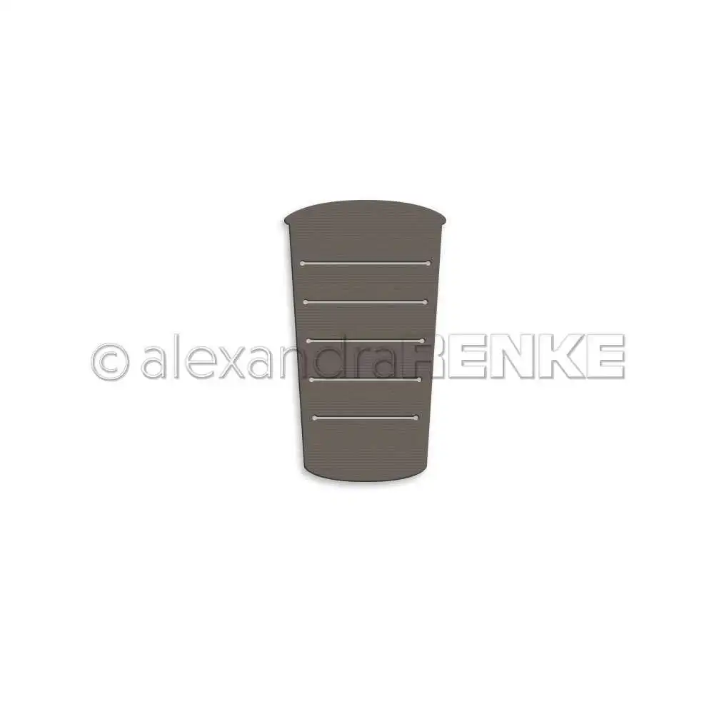 

Coffee to go plug-in element Clear Stamp and Metal Cutting Dies Seal for DIY Die Scrapbooking photo album Card Making Decoration