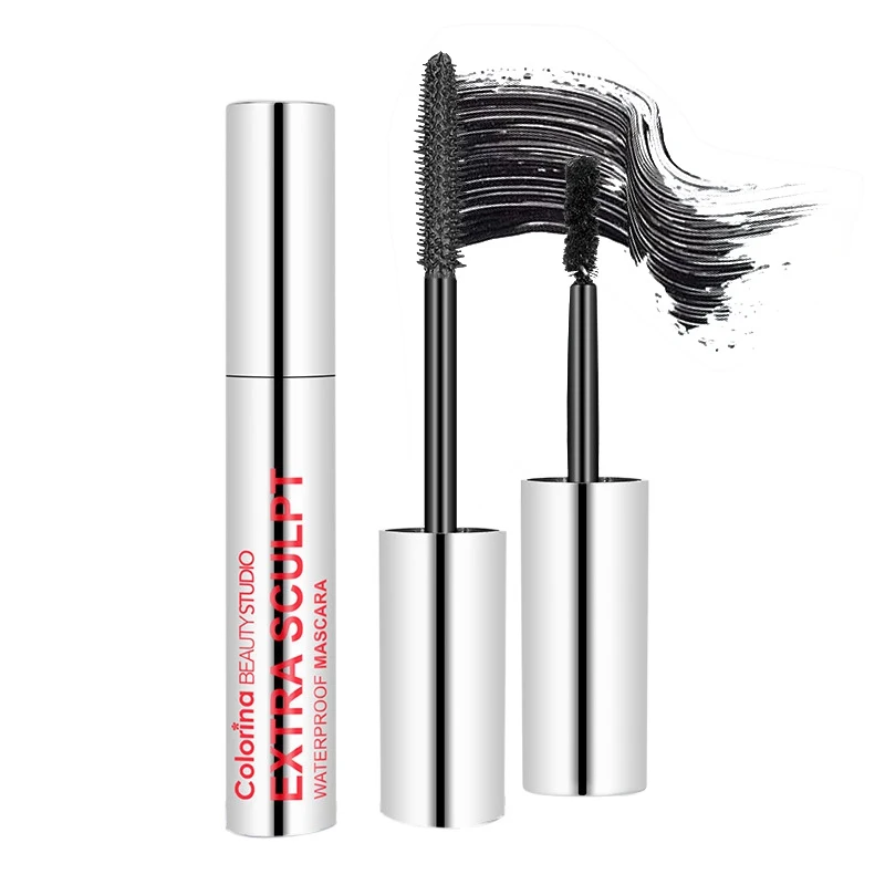 Популярная тушь для ресниц с привитой волокнистой поверхностью водостойкая не