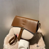 veryme ladies luxury crossbody bag semicircle crossbody pu leather handbag shoulder bag fashion coin purse saddle bag 2021 new