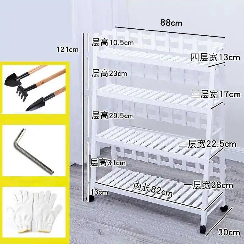 

Estanteria Para Macetas Scaffale Porta Piante Etagere Plante Wood Outdoor Flower Stojak Na Kwiaty Rack Dekoration Plant Stand