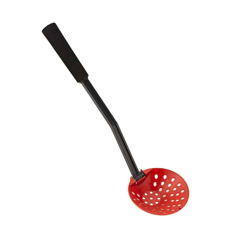Folded plastic spoon Ледяной Совок скиммер с деревянной ручкой металлические наружные снасти для подледной рыбалки инструмент Аксессуары - Цвет: Folded plastic spoon