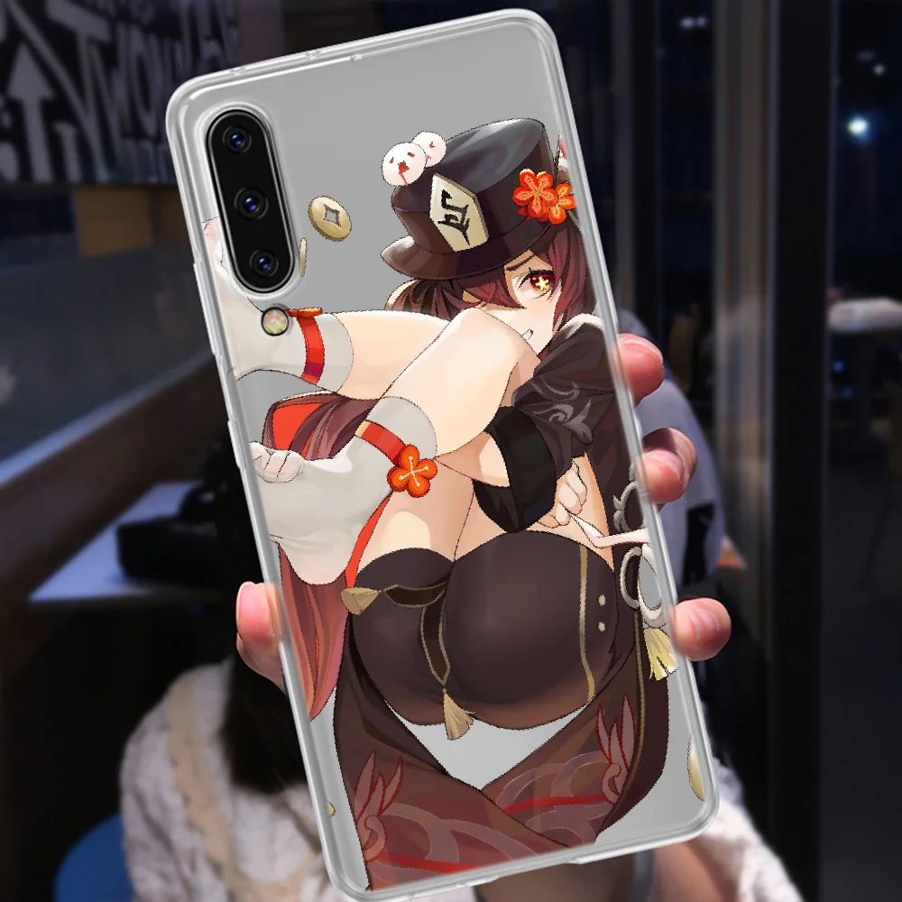 Чехол Hu Tao для телефона Samsung Galaxy A 3 5 7 8 10 20 21 30 40 50 51 70 71 E S 2016 2018 4G Прозрачный 3D чехол