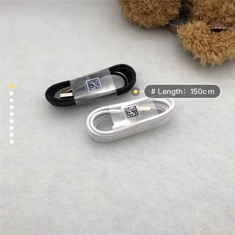 USB-кабель SAMSUNG S10 S9 S8 Plus Type-C 25/100/120/150 см 2 А кабель для быстрой зарядки и передачи