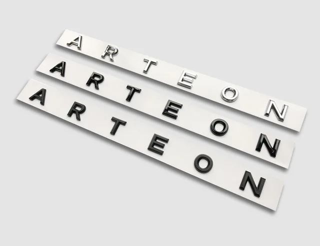 

Middle trunk Letters Emblem for ARTEON Emblem Car Styling Trunk Logo Sticker