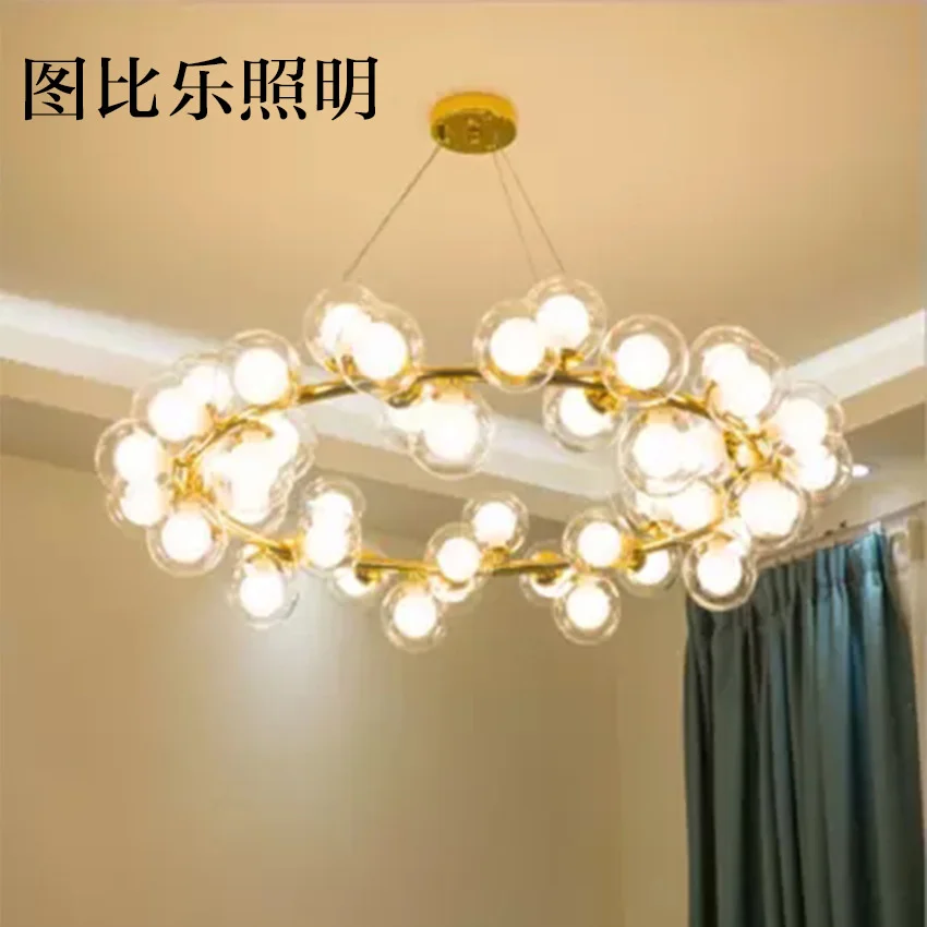 

nordic led glass ball hanglamp pendant light hanglampen pendant lamp Hanglamp Lighting Fixtures Restaurant Dining Room Bedroom