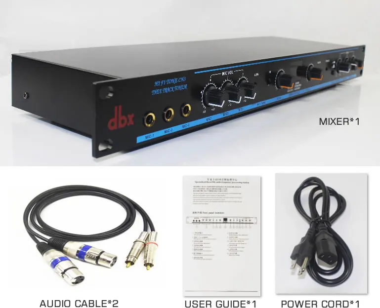 Караоке микшер караоке Аудиопроцессор эффектор против воющего звука