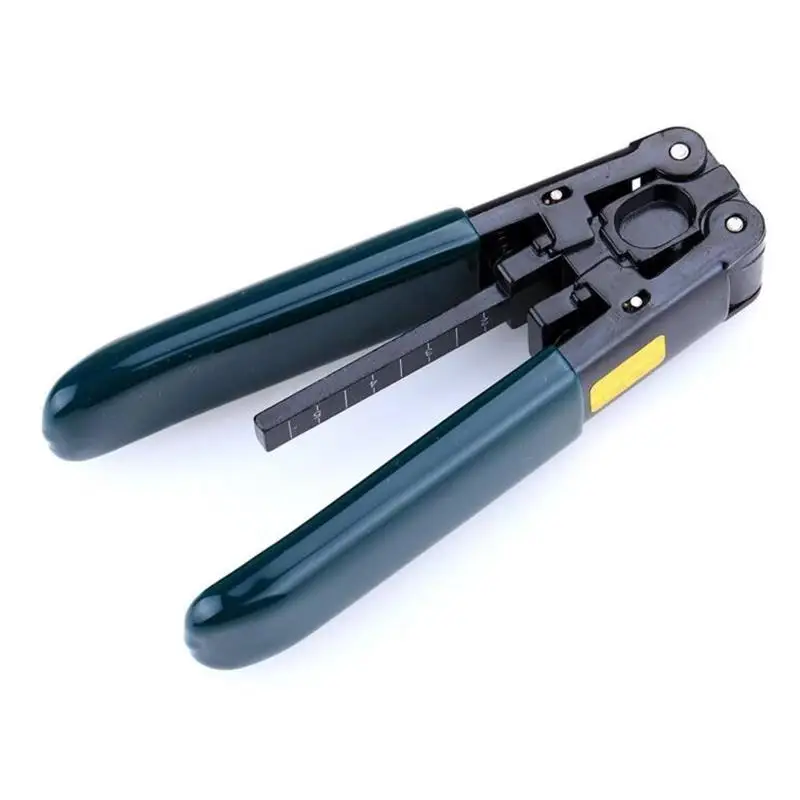 11 шт./компл. FTTH Набор инструментов для оптического волокна с волоконный Тесак 70 10dBm|Детали устройств связи| |