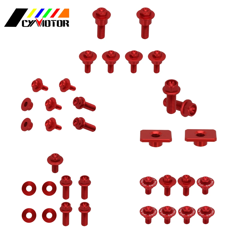 Dirt Bike Motocycle Plastic Body Parts Guard Screw Bolt For Honda crf450r crf250r crf 250r 450r 2014 2015 2016 | Автомобили и