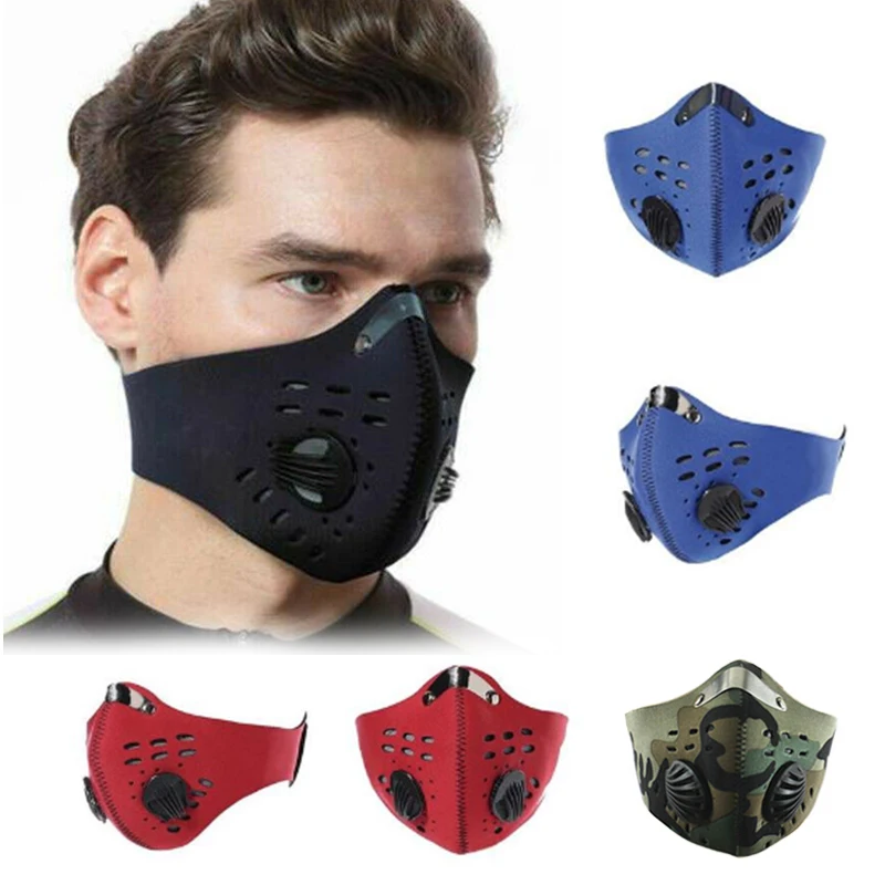 Взрослый многоразовый PM2.5 анти грипп безопасный эластичный фильтр дышащие маски