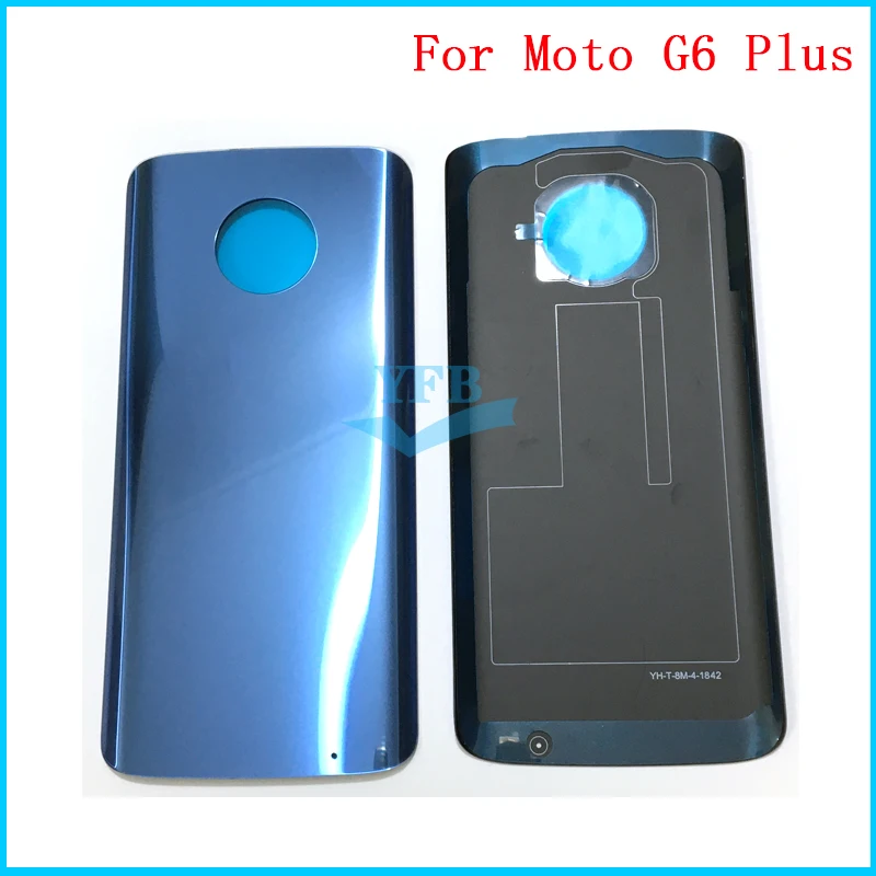 10 шт. задняя крышка батарейного отсека корпуса для Motorola Moto G6 Plus xt1926 | Мобильные