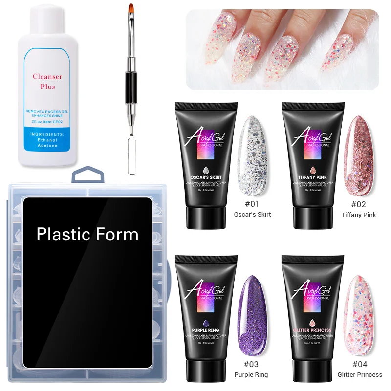 Modelones 30 г Блестящий удлиняющий УФ гель для ногтей долговечный строительный лак