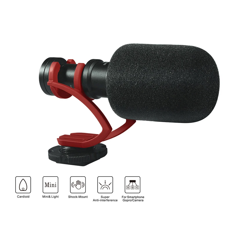 COMICA CVM VM10II видео Запись микрофон на камеру/телефон микро телефон для Canon Nikon Sony DSLR