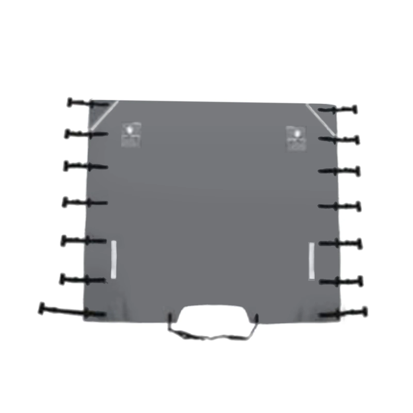 

Передняя крышка для буксировки автофургона, прицепа, Защитная крышка с 2 светодиодами 220x175 см, аксессуары для фургонов