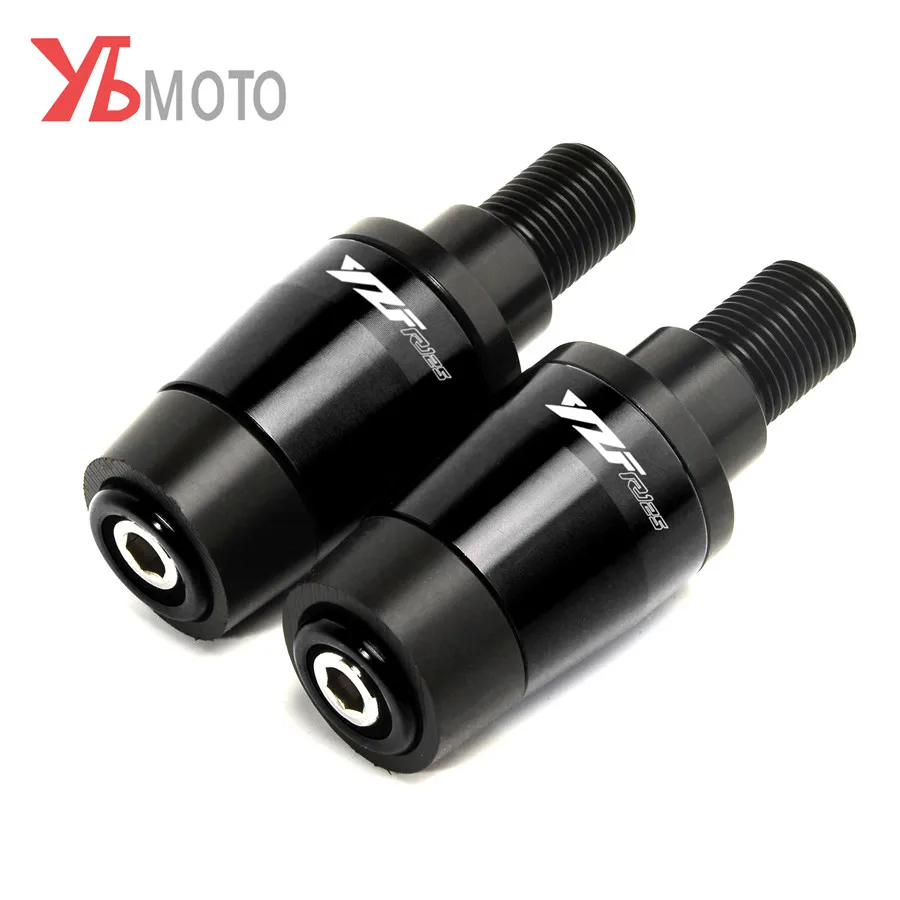 

R125 LOGO Motorcycles Handlebar Grips Cover Bar Ends Fits For YAMAHA YZF-R125 YZF R125