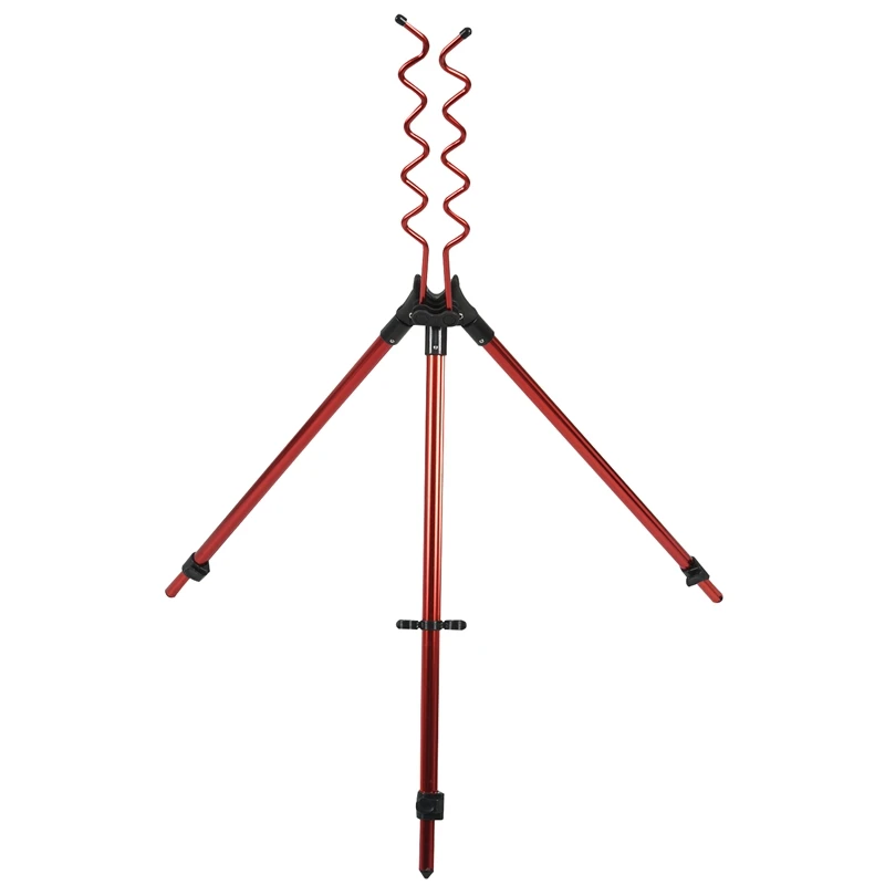 

Портативный Телескопический регулируемый штатив для удочек стойка из алюминиевого сплава держатель для удочки кронштейн