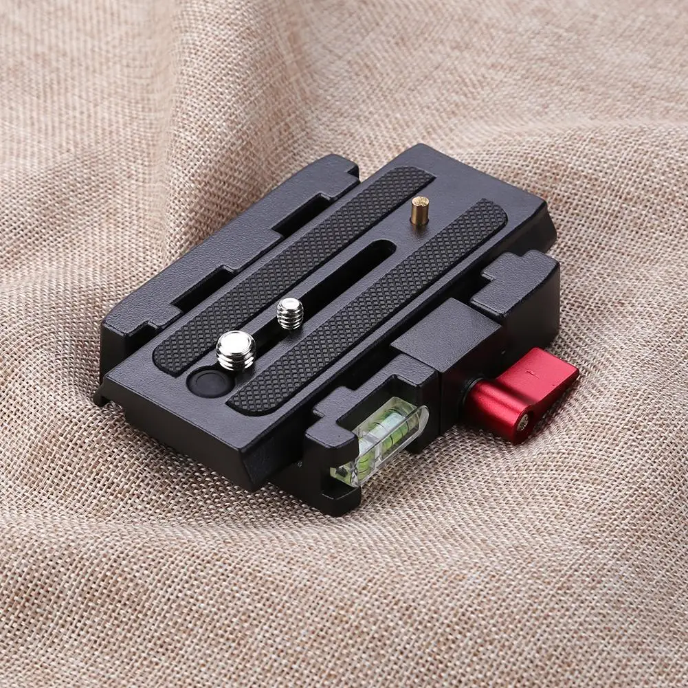 New Aluminum Quick Release Plate Assembly P200Clamp Adapter for Manfrotto 577 501 500AH 701HDV Q5 Camera Tripod Accessories | Электроника