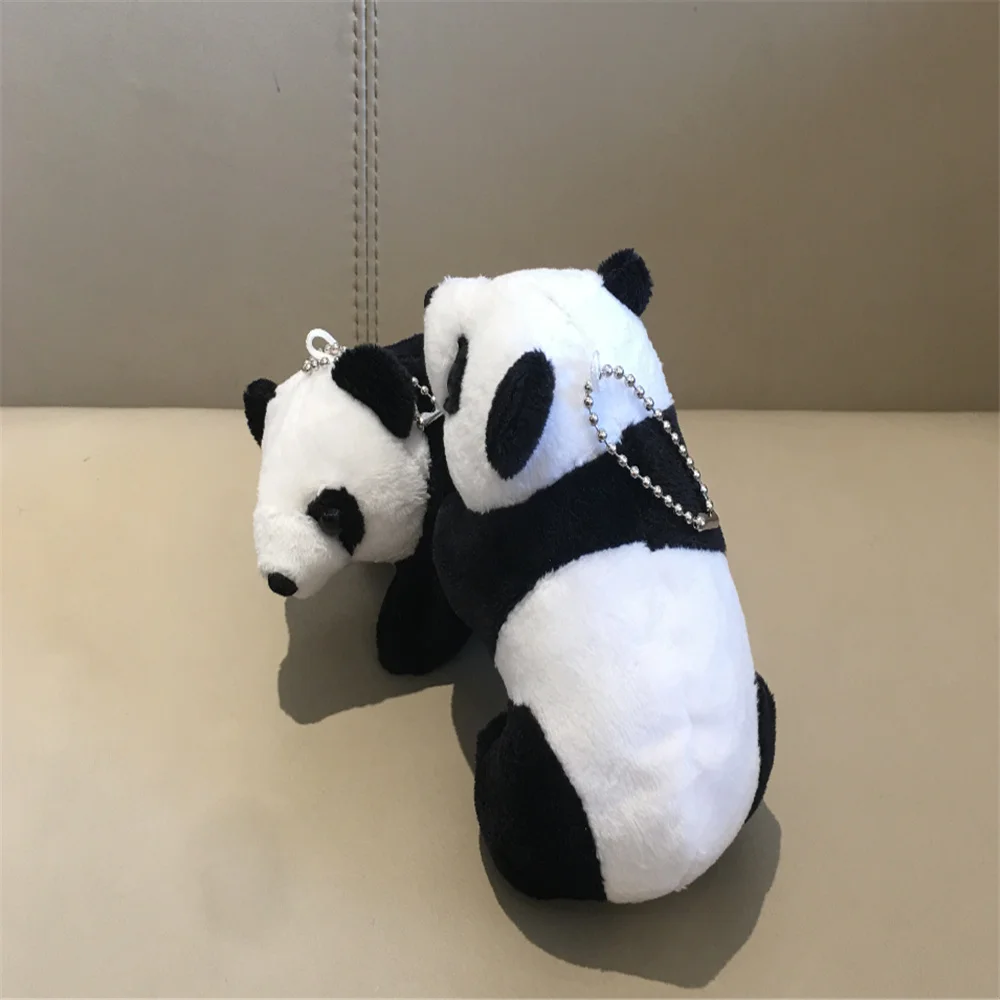 Прибл. 12 см Новая мягкая игрушка панда плюшевая кукла мини аксессуары в подарок |