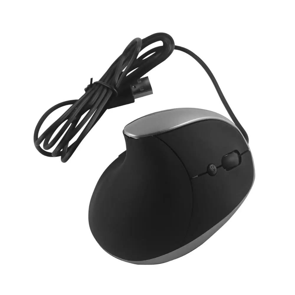 Проводная эргономичная Вертикальная оптическая мышь 1600 DPI 5 кнопок USB для ПК