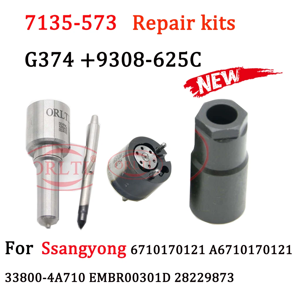 

03P130282 repair Kits 7135-573 NOZZLE H374 G374 VALVE 9308-625C Nut for EMBR00301D 28229873 6710170121 A6710170121 33800-4A710