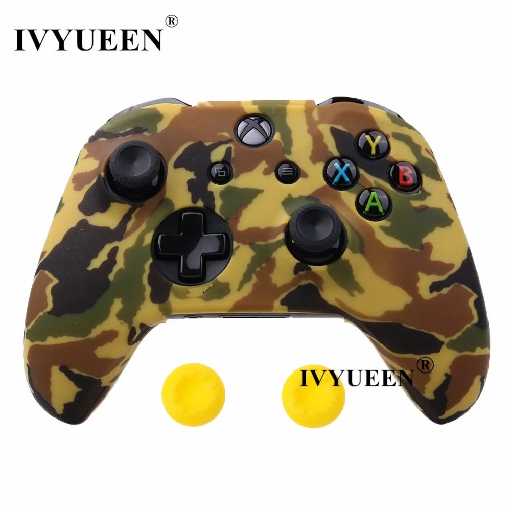 IVYUEEN, 29 цветов, для microsoft XBox 1, One X S, силиконовый защитный чехол, переводная печать, крышка, захват