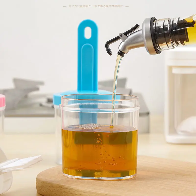 Новая силиконовая щетка для масла с крышкой бутылки барбекю гриля