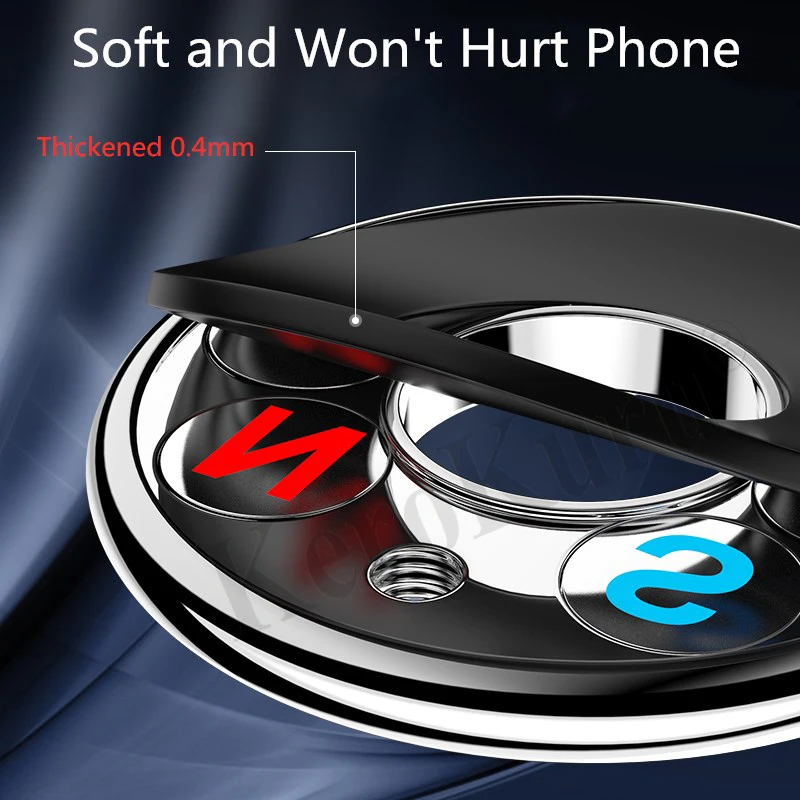 Magnetic Car Phone Holder Stand For iPhone 12 Xiaomi Redmi Huawei Samsung Magnet Mount Mobile Cell Phone Stand Cellphone Bracket