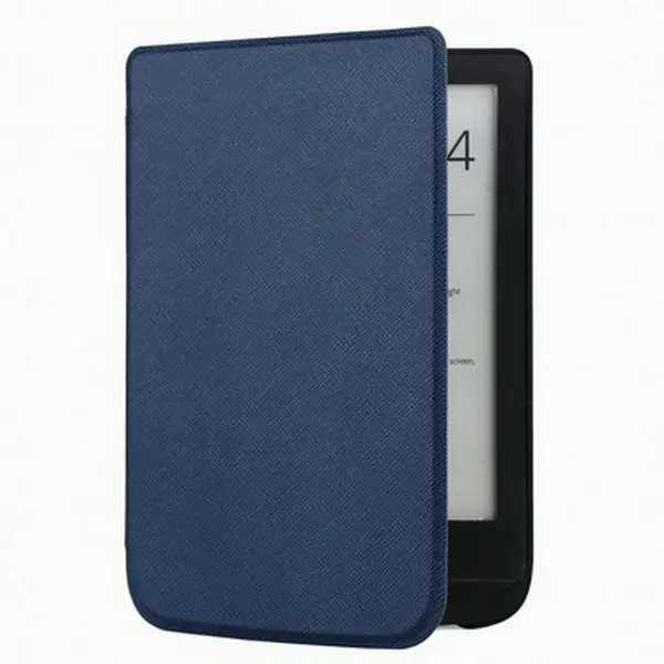 dark blue Чехол КРЫШКА ДЛЯ карманной книги 616/627/632 ультра тонкий магнитный смарт-чехол из ПУ кожи для карманной книги Touch Lux 4/Базовая Lux 2/сенсорный экран HD 3 Чехол - Цвет: dark blue