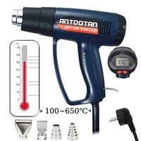 hot air gun 2000w 220v eu industrial electric thermoregulator heat guns lcd display soldering tools