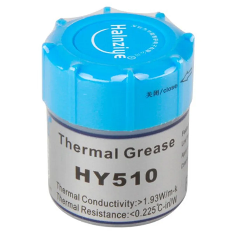 1 93 Вт/м k HY510 10g/20g Силиконовые Термальность паста передачи тепла смазки