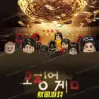 Игрушечные фигурки MOC из игры кальмар, строительные блоки, строительные блоки, модели оружия, совместимые с треугольниками, квадратными кругами, Наборы игрушек