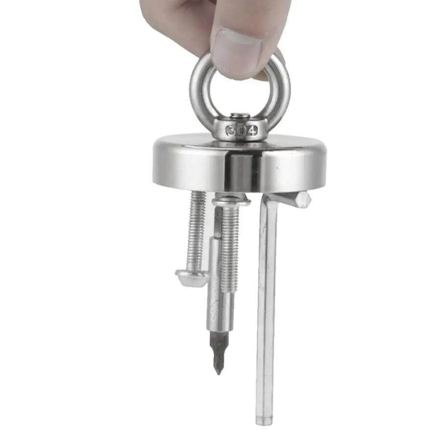 Магнит мощный магнит для поиска сокровищ рыбалки 110 кг|Магнитные материалы| |