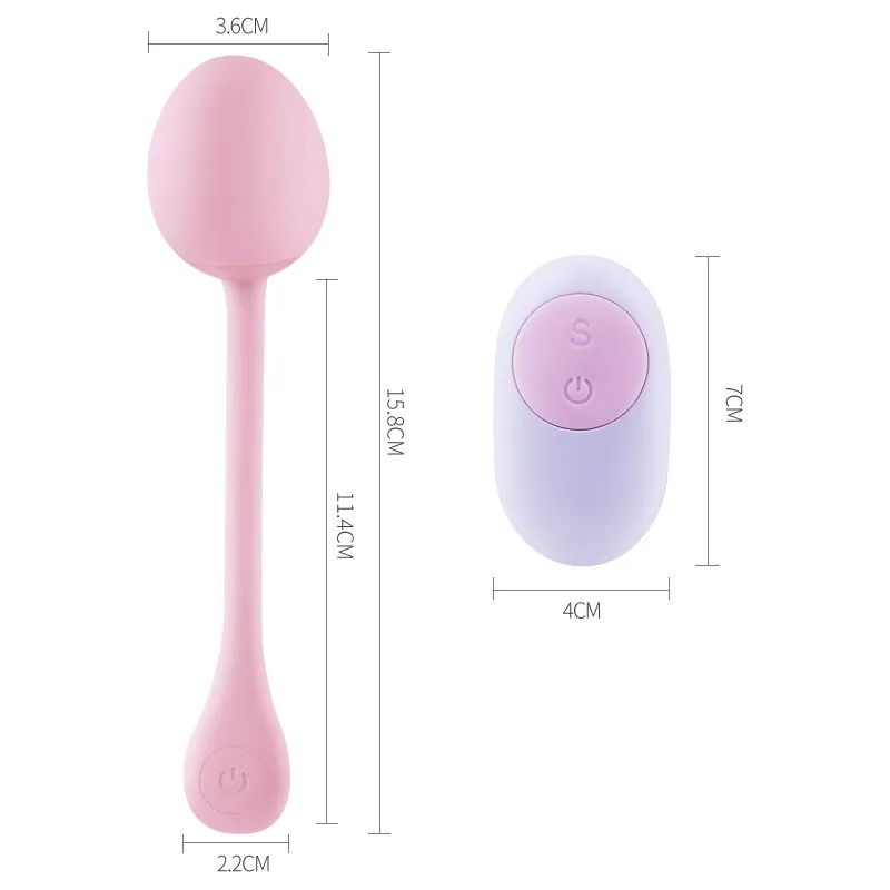 Double - headed Vibrating Vaginal Jumping Eggs For Women Wireless Remote Control Egg Vibrator Adult Games Sex Toys Couples | Красота и