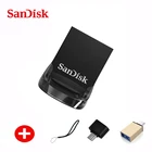 Двойной Флеш-накопитель SanDisk флэш-накопитель CZ430 USB 64 Гб оперативной памяти, 16 Гб встроенной памяти, мини USB флэш-накопитель USB 3,1 до 130 МБс. флеш-накопители USB 3,0 флэшку 32gb 128G