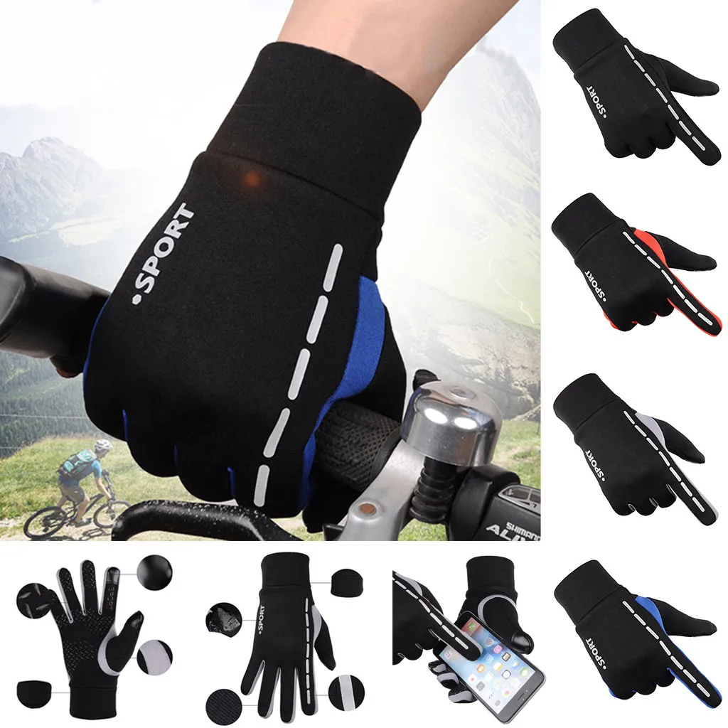 Зимние новинки 2019 перчатки мужские термозащитные с сенсорным экраном унисекс