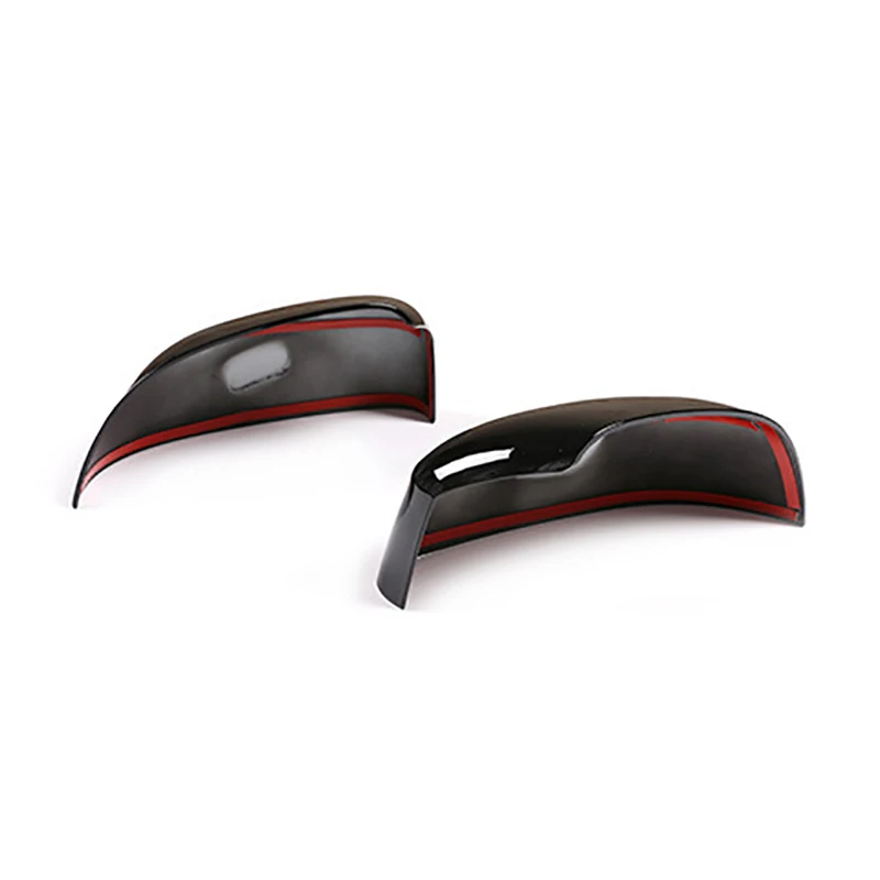 

Car Black Door Side Wind Rear View Mirror Cover Caps Decor Mirror Casing for BMW X5 2014-2019