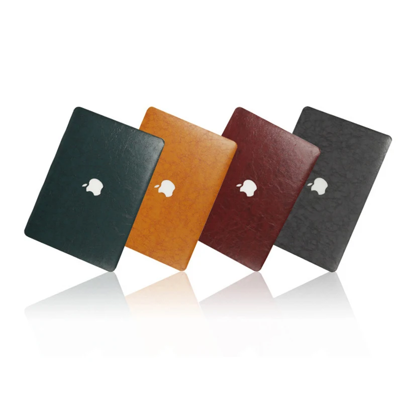 

PU Leather Cover Case For Apple MacBook Pro Retina 13.3 Air 13 15 16 11 12 Inch Laptop 2020 New A2141 A1932 A2289 Shell Skin