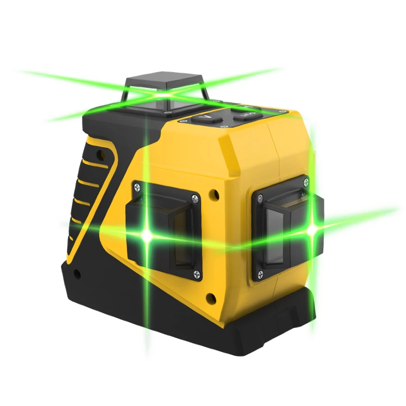 

360-degree 3D12 line green light high-precision automatic leveling cross-line rotating laser level