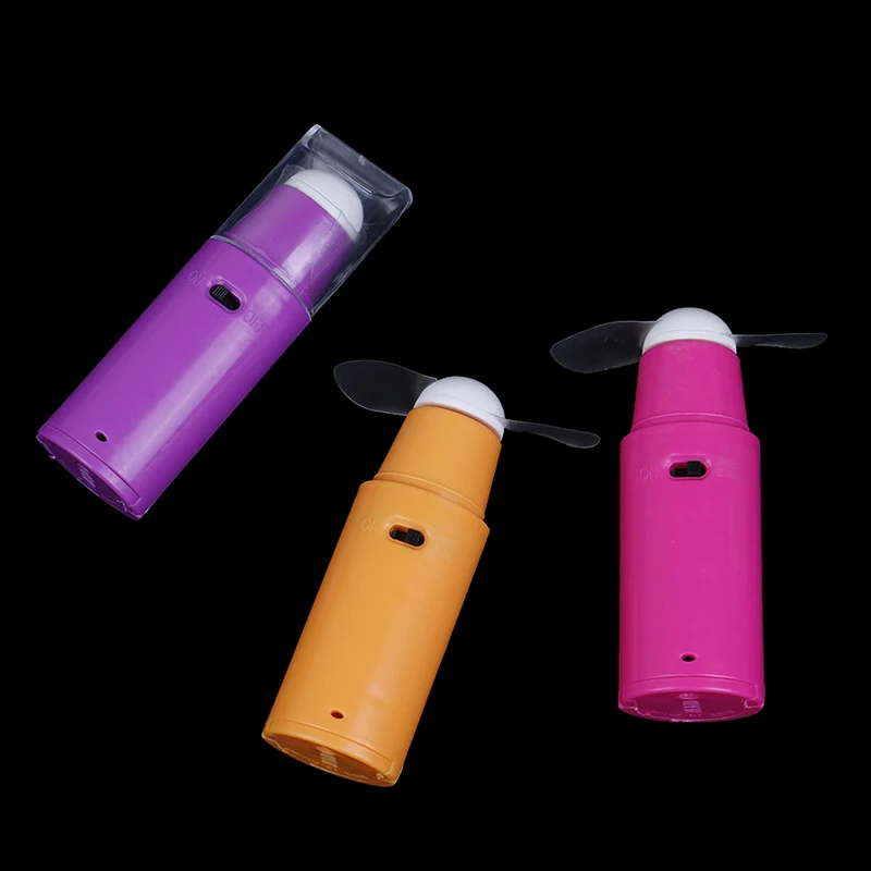 

New Hot Sale Mini Portable Pocket Fan Lipstick Shape Handheld Cooling Battery Travel Cooler Power Tool Accessories