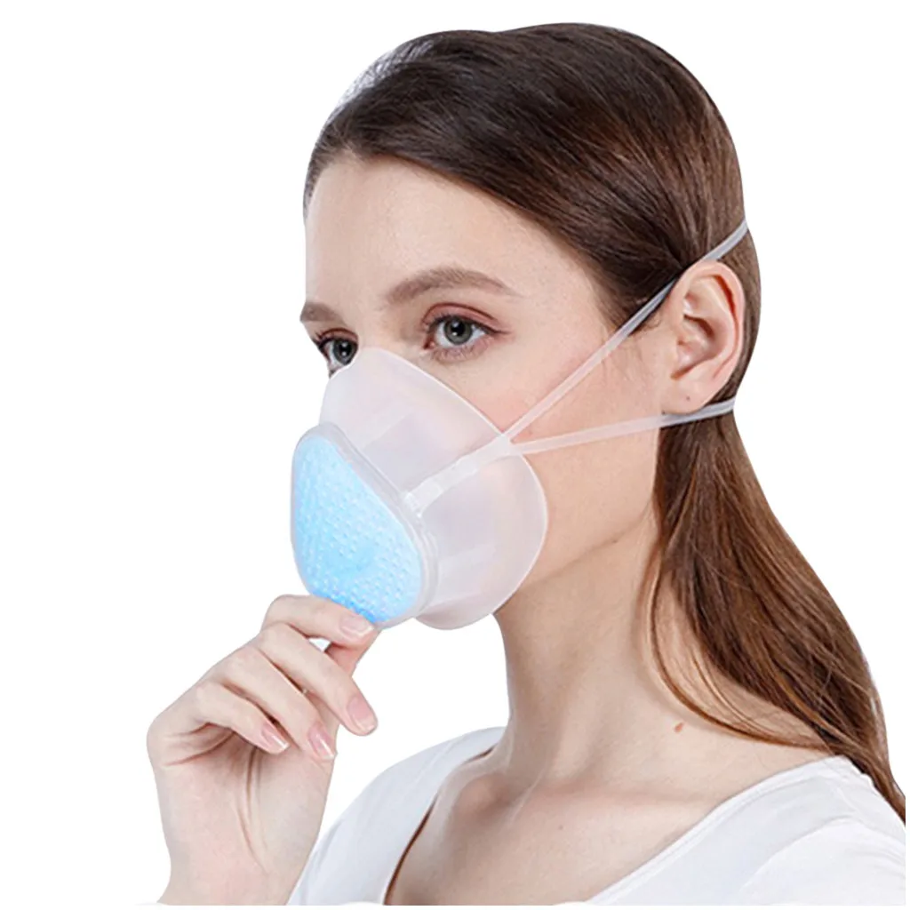 Дышащая Маска для лица Mascarilla Mascarar ухода за кожей Силиконовый Фильтр респиратор