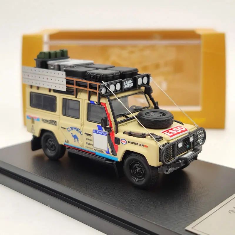Мастер 1:64 для L R Defender 110 SUV литая модель модели игрушки автомобиль новый желтовато