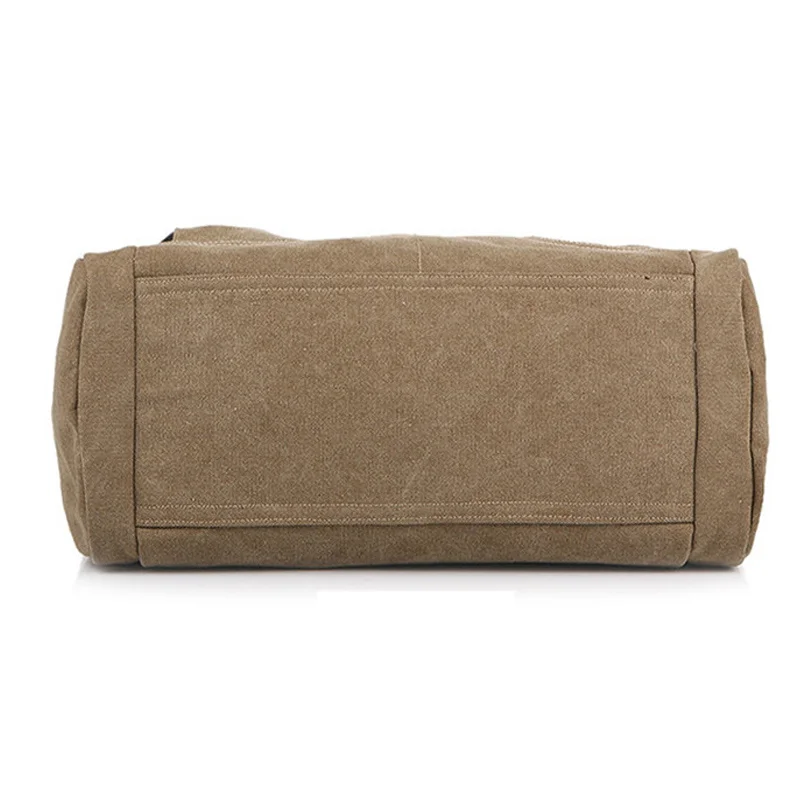 Новая холщовая мужская дорожная сумка Большая вместительная