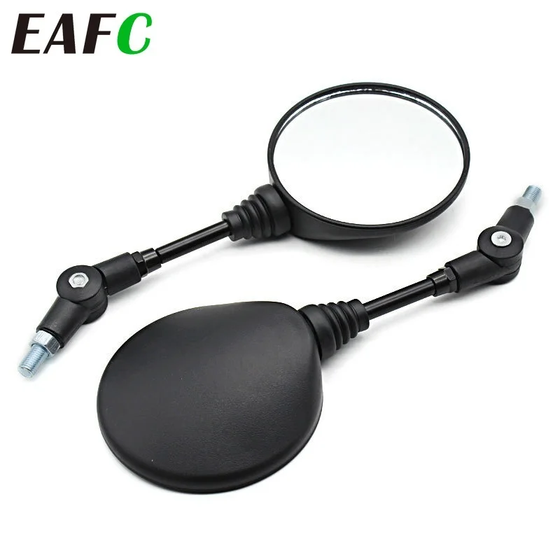 

1 Pair Foldable Round 10MM Scooter Rear Mirror Dirt Pit Bike Rearview Motorcycle Mirrors for KTM Mirror Motocross Accessories