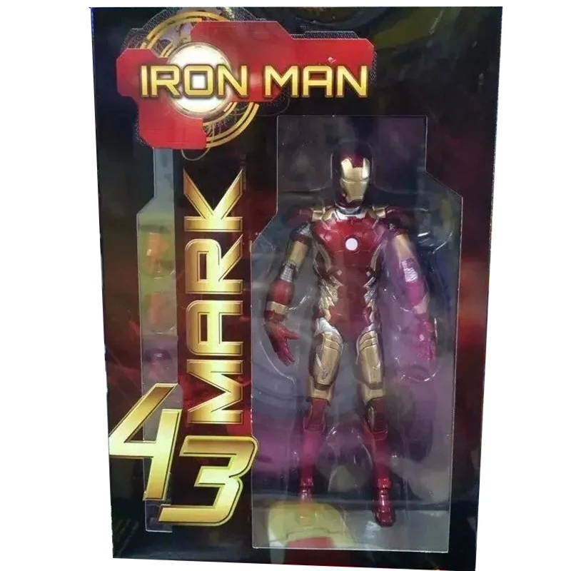 Новинка 2020 периферийные устройства Marvel Железный человек 3 Мстители 2 Модель MK42 и