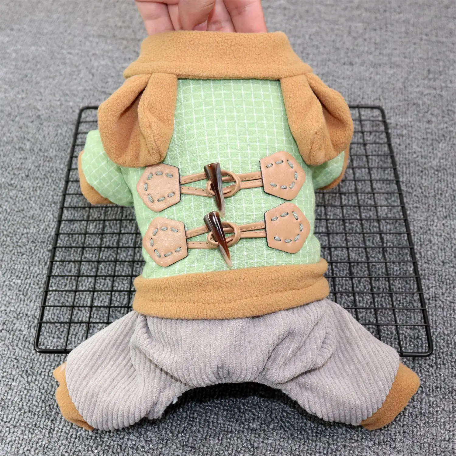 

Pet Dog Clothes Cat Puppy Winter Hoodies Coat Sweatshirt Warm Sweater Small Dog Clothing Outfits Jacket Four-legged Costume