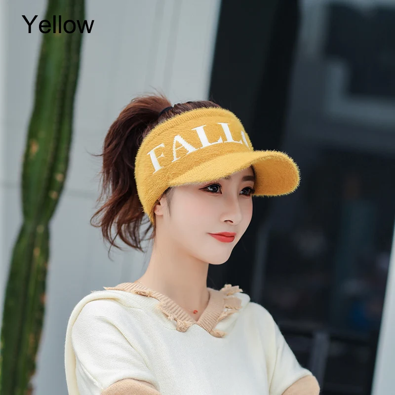Плюшевый козырек кепка осень зима уличная теплая шляпа от солнца без ворса для
