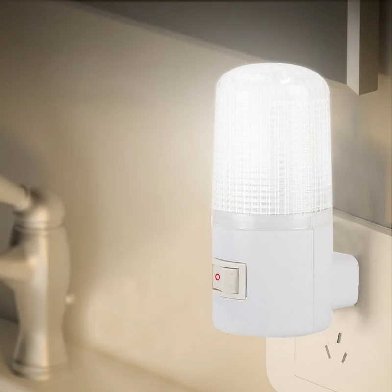 

Emergency Light Wall Lamp Home Lighting LED Night Light EU Plug Bedside Lamp Wall Mounted Energy-efficient 4 LEDs 3W