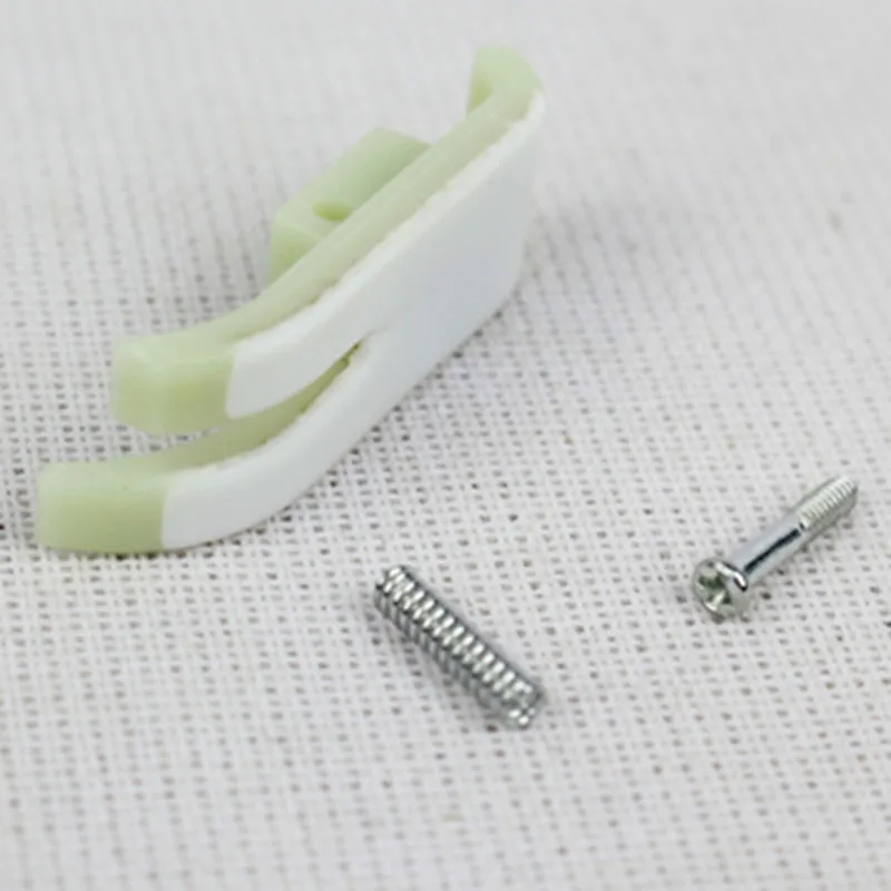 10 шт./лот плоские прижимные лапки пластиковая пластина для промышленных швейных