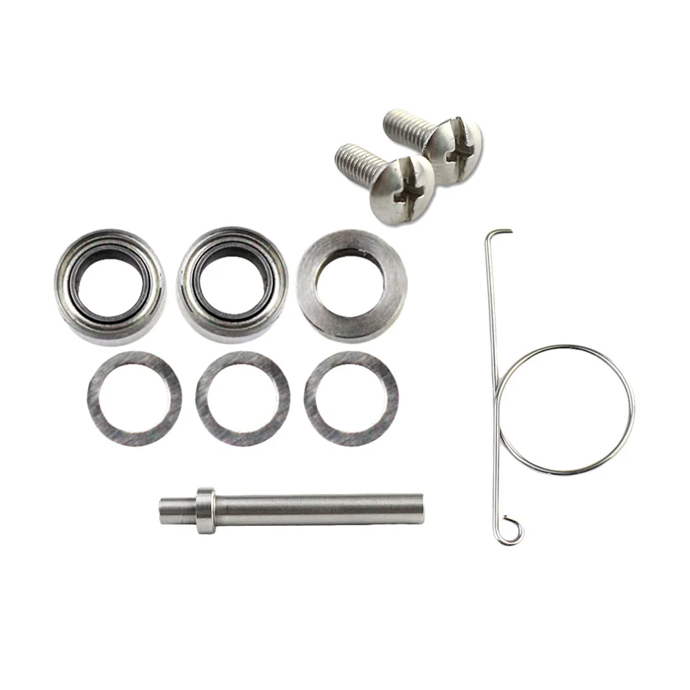 

Fishing Reel Handle Knob Component Parts With Bearing Washers Gasket & Screw Hook Kit Fishing Boat Modification DIY Accessories